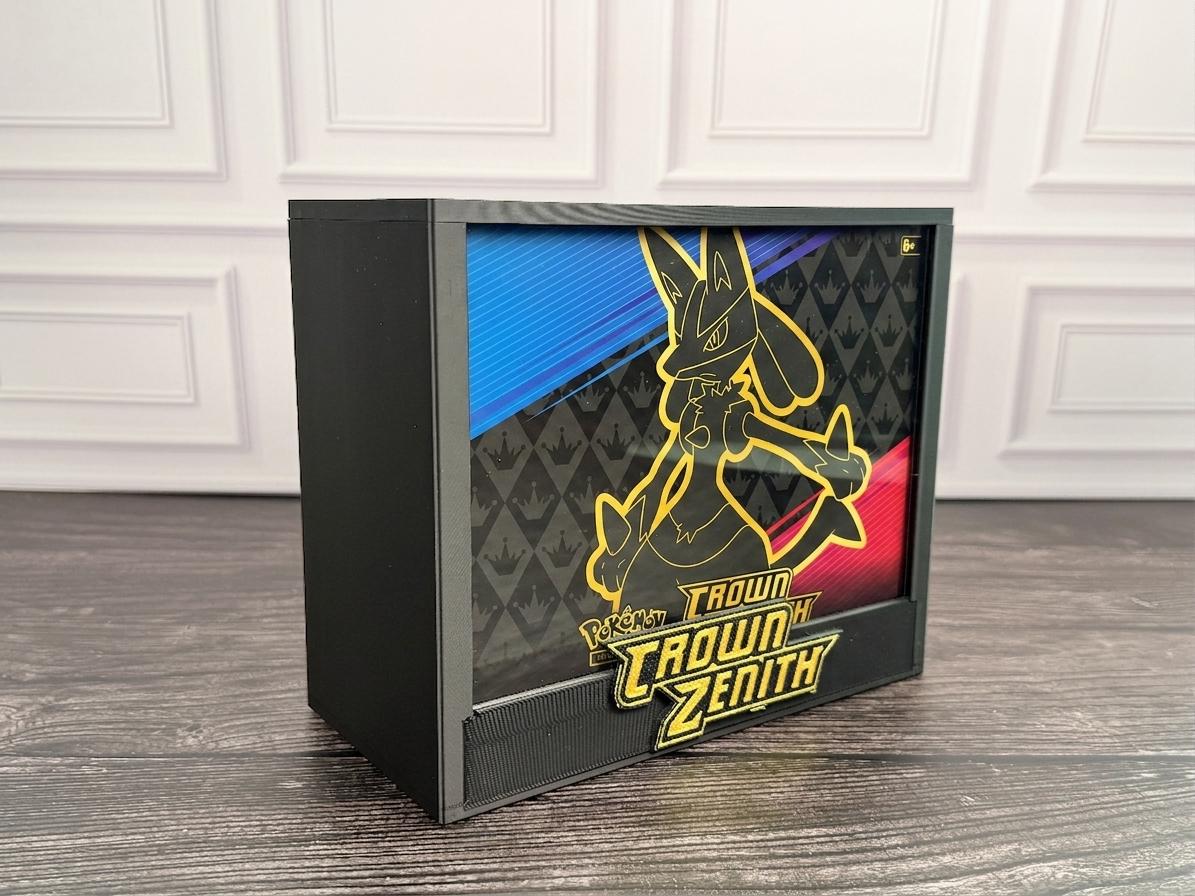 crown zenith booster box case ETB Display — Pokemon Collector Gift Bundle:400 Cases (60mm x 87mm) Pokemon Trading Card Game centering around Zacian and Unopened Packs