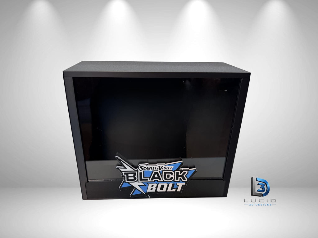 Pokemon Black Bolt ETB Display Case - Open