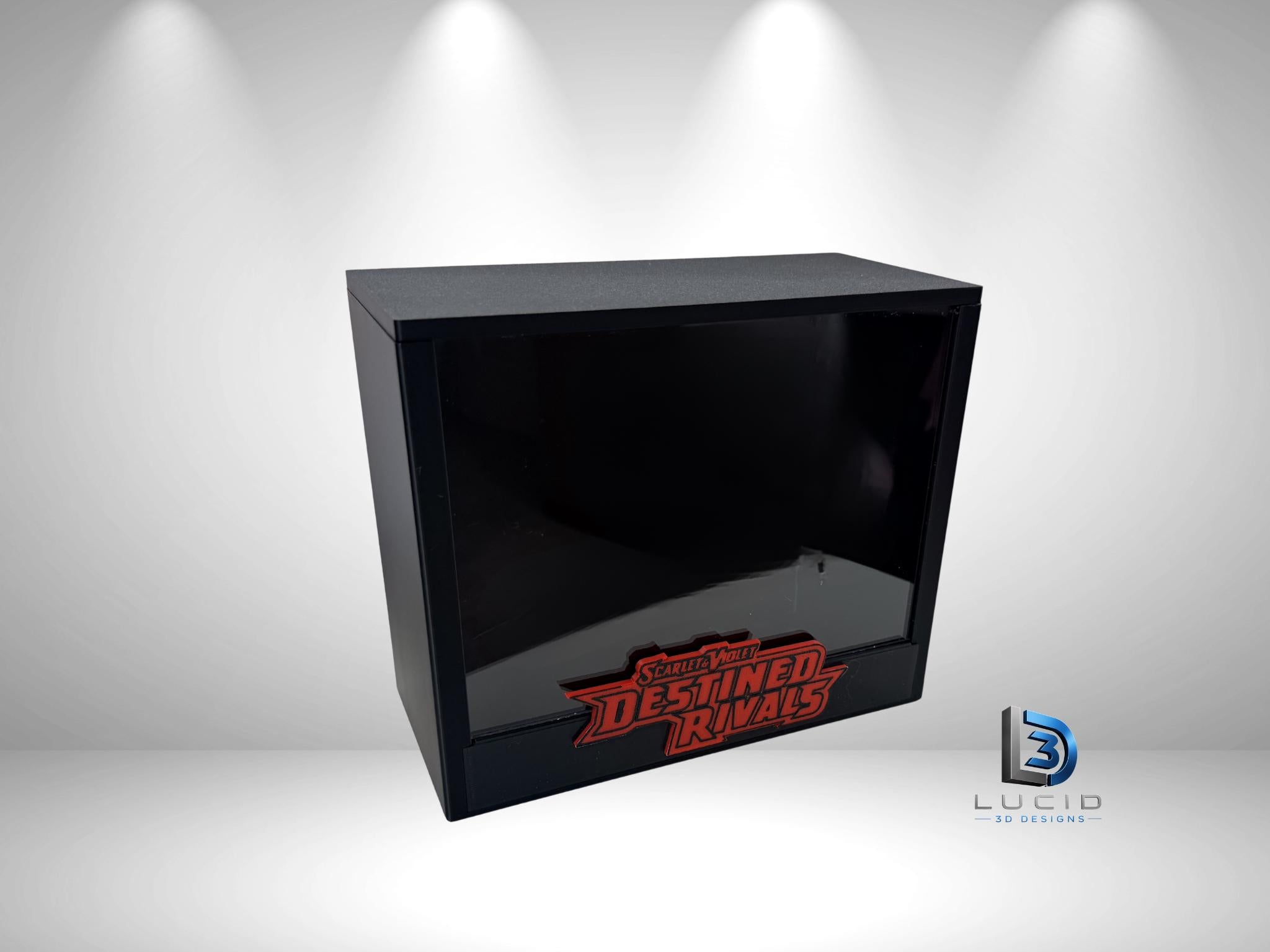 Pokemon Destined Rivals ETB Display Case - Detail
