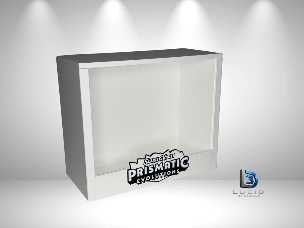 Pokemon Prismatic Evolutions Elite Trainer Box Case | 3D Printed PLA | Magnetic Lid | Acrylic | ETB - image 2