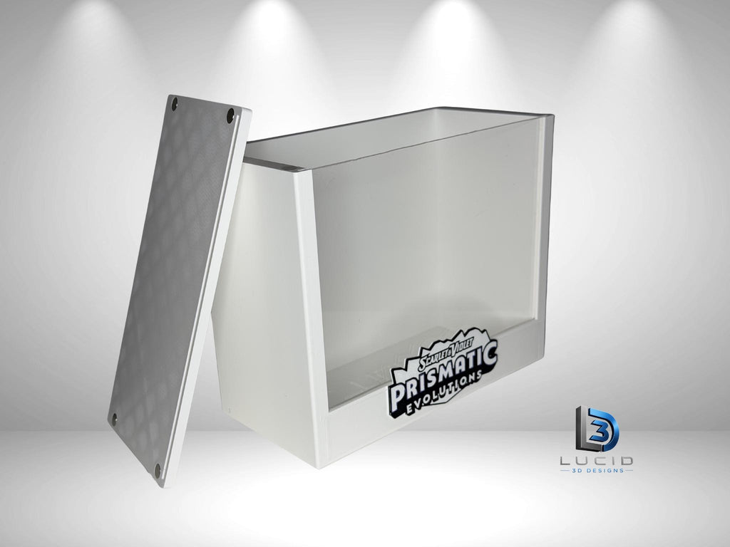 Pokemon Prismatic Evolutions Elite Trainer Box Case | 3D Printed PLA | Magnetic Lid | Acrylic | ETB - image 4