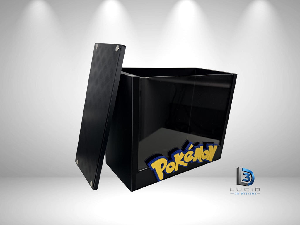 Custom Pokemon Elite Trainer Box Display Case | 3D Printed PLA | Magnetic Lid | Acrylic Front | ETB - image 4