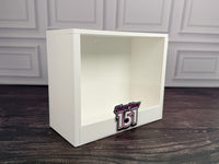 Scarlet & Violet 151 ETB Display Case | Pokemon Elite Trainer Box Protector | 3D Printed PLA | Magnetic Lid | Acrylic | Collector Gift