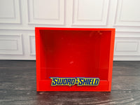 Sword & Shield ETB Display Case | Pokemon Elite Trainer Box Protector | 3D Printed PLA | Magnetic Lid | Acrylic | Collector Gift