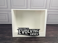 Evolving Skies ETB Display Case | Pokemon Elite Trainer Box Protector | 3D Printed PLA | Magnetic Lid | Acrylic | Collector Gift