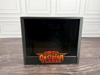 Obsidian Flames ETB Display Case | Pokemon Elite Trainer Box Protector | 3D Printed PLA | Magnetic Lid | Acrylic | Collector Gift