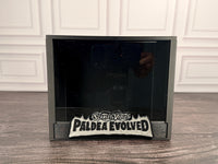 Paldea Evolved ETB Display Case | Pokemon Elite Trainer Box Protector | 3D Printed PLA | Magnetic Lid | Acrylic | Collector Gift