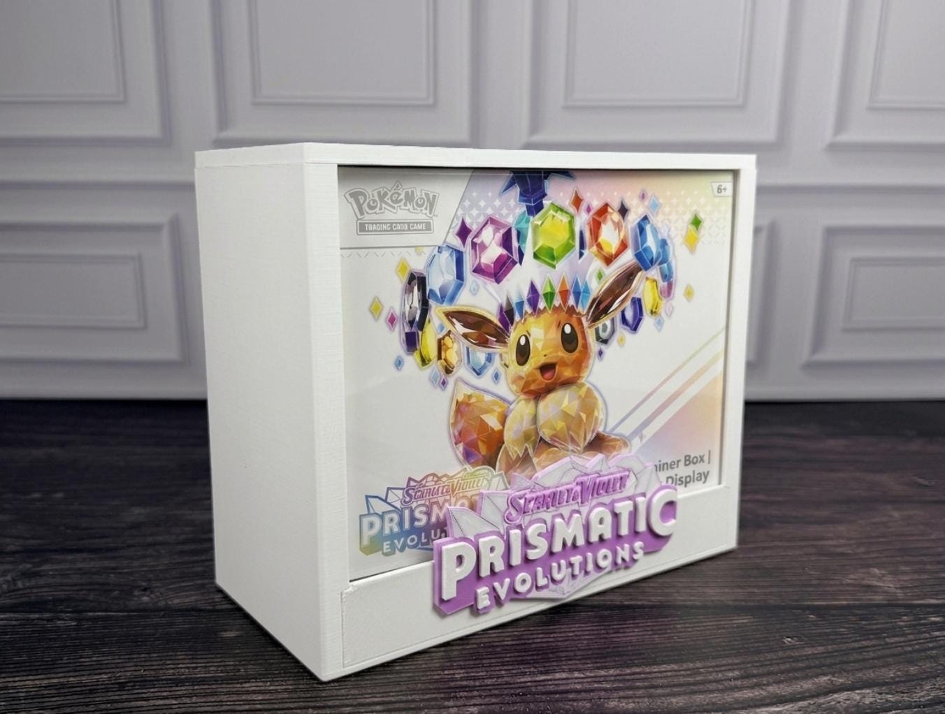 Prismatic Evolutions ETB Display Case main