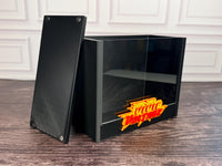 Vivid Voltage ETB display case detail