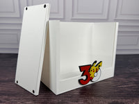 30th Anniversary ETB Display Case | Pokemon Elite Trainer Box Protector | 3D Printed PLA | Magnetic Lid | Acrylic | Collector Gift