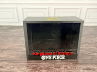 One Piece OP-04 booster box display case detail