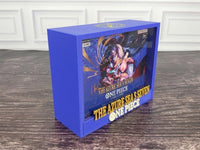 One Piece OP-14 The Azure Sea's Seven booster box display case with box inside