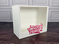 White Flare ETB display case angle
