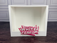 White Flare ETB display case side