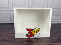 30th Anniversary ETB Display Case | Pokemon Elite Trainer Box Protector | 3D Printed PLA | Magnetic Lid | Acrylic | Collector Gift