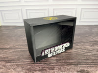 One Piece OP-11 A Fist of Divine Speed black booster box display case