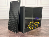 Surging Sparks ETB display case black with raised logo plate