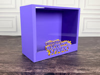 Surging Sparks ETB display case lavender - acrylic front