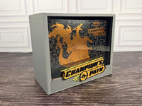 Champion's Path ETB display case with Elite Trainer Box inside