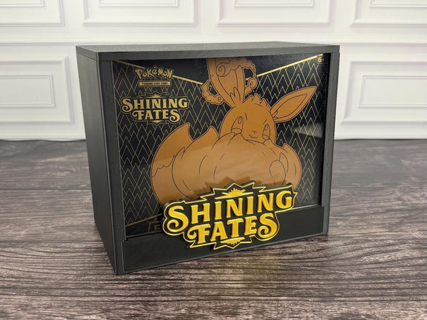 Shining Fates ETB Display Case | Pokemon Elite Trainer Box Protector | 3D Printed PLA | Magnetic Lid | Acrylic | Collector Gift