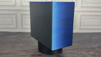 Phantasmal Flames Special Edition ETB display case blue black gloss silk video