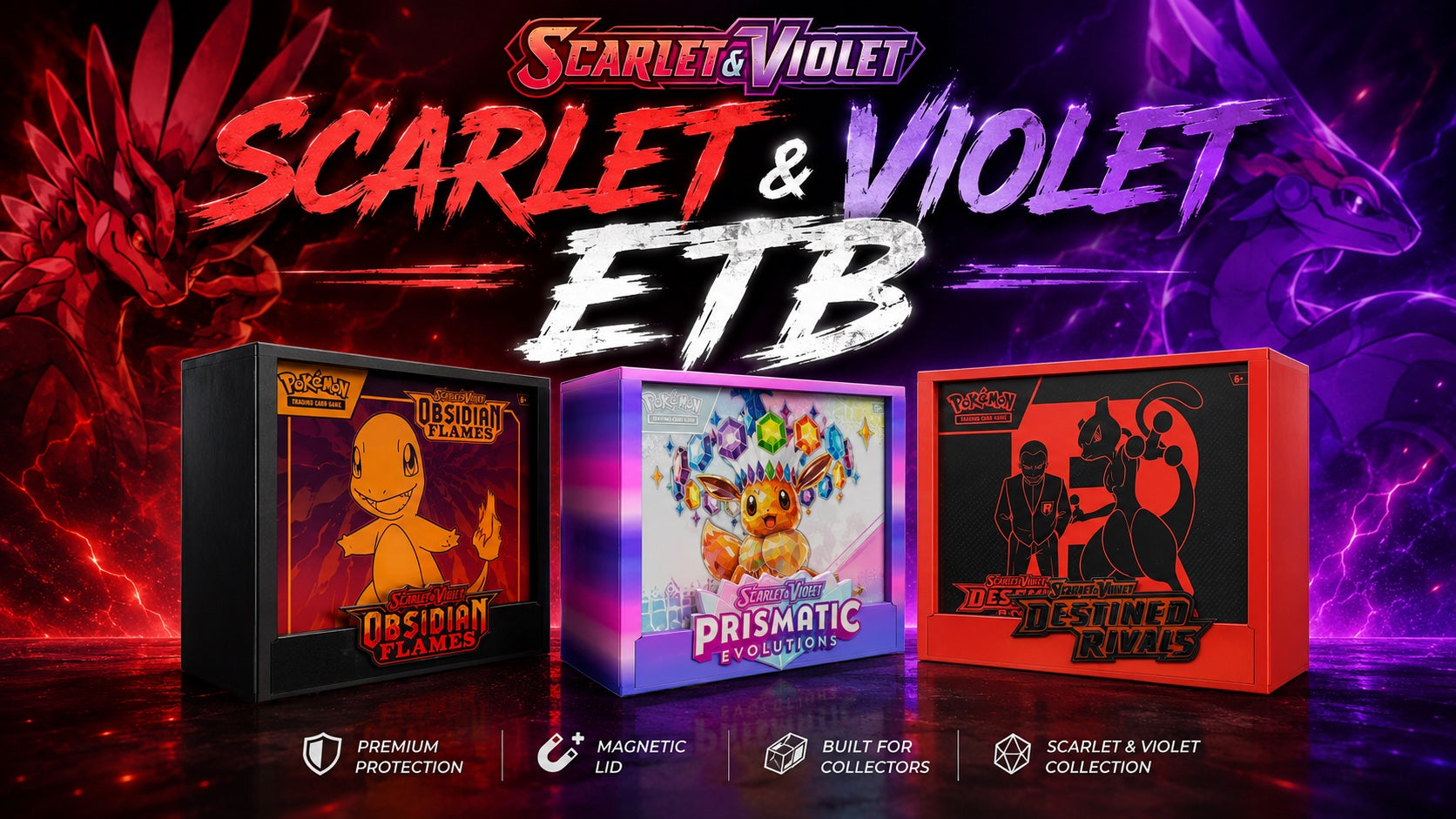 Scarlet & Violet ETB Cases