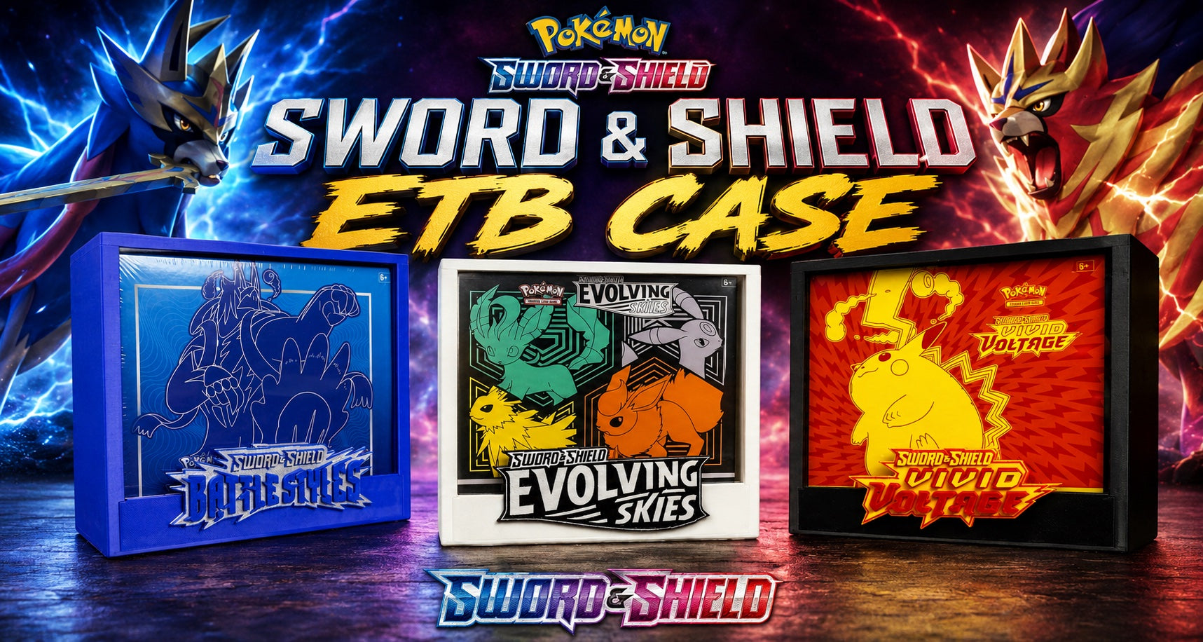 Sword & Shield ETB Cases