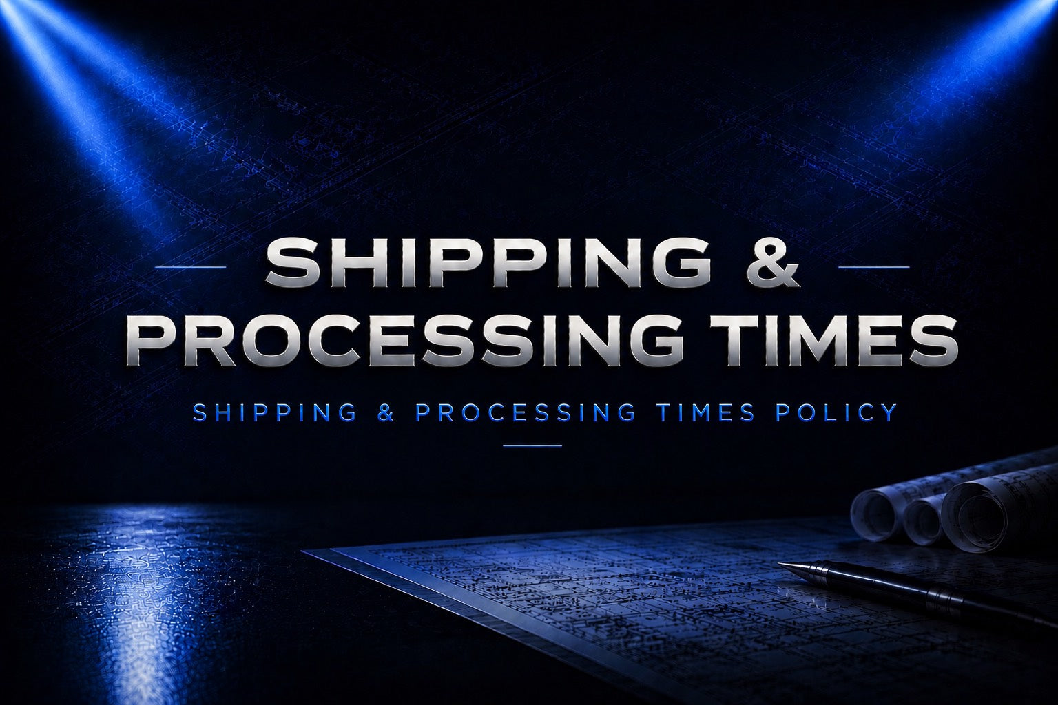 Shipping & Processing Times — Lucid 3D Designs